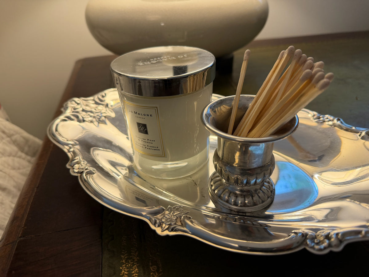 Vintage International Silver Co. Silver-plated Candy Dish Tray