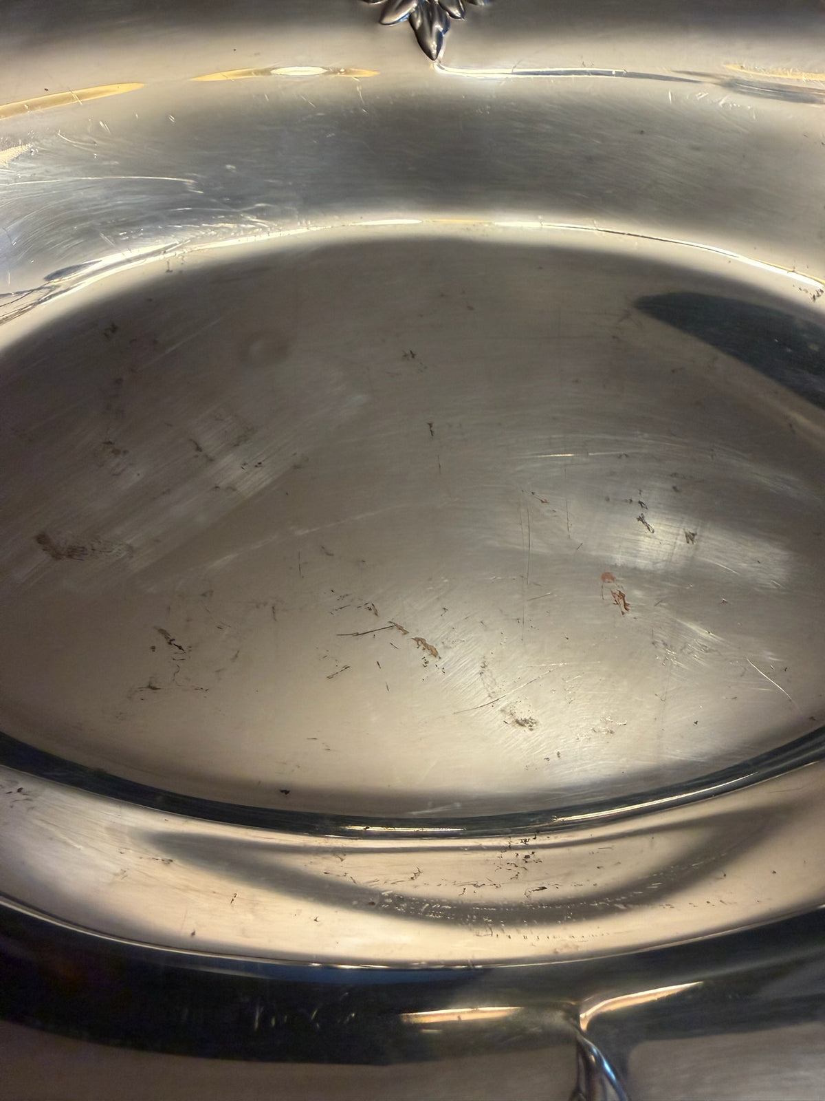 Vintage International Silver Co. Silver-plated Candy Dish Tray