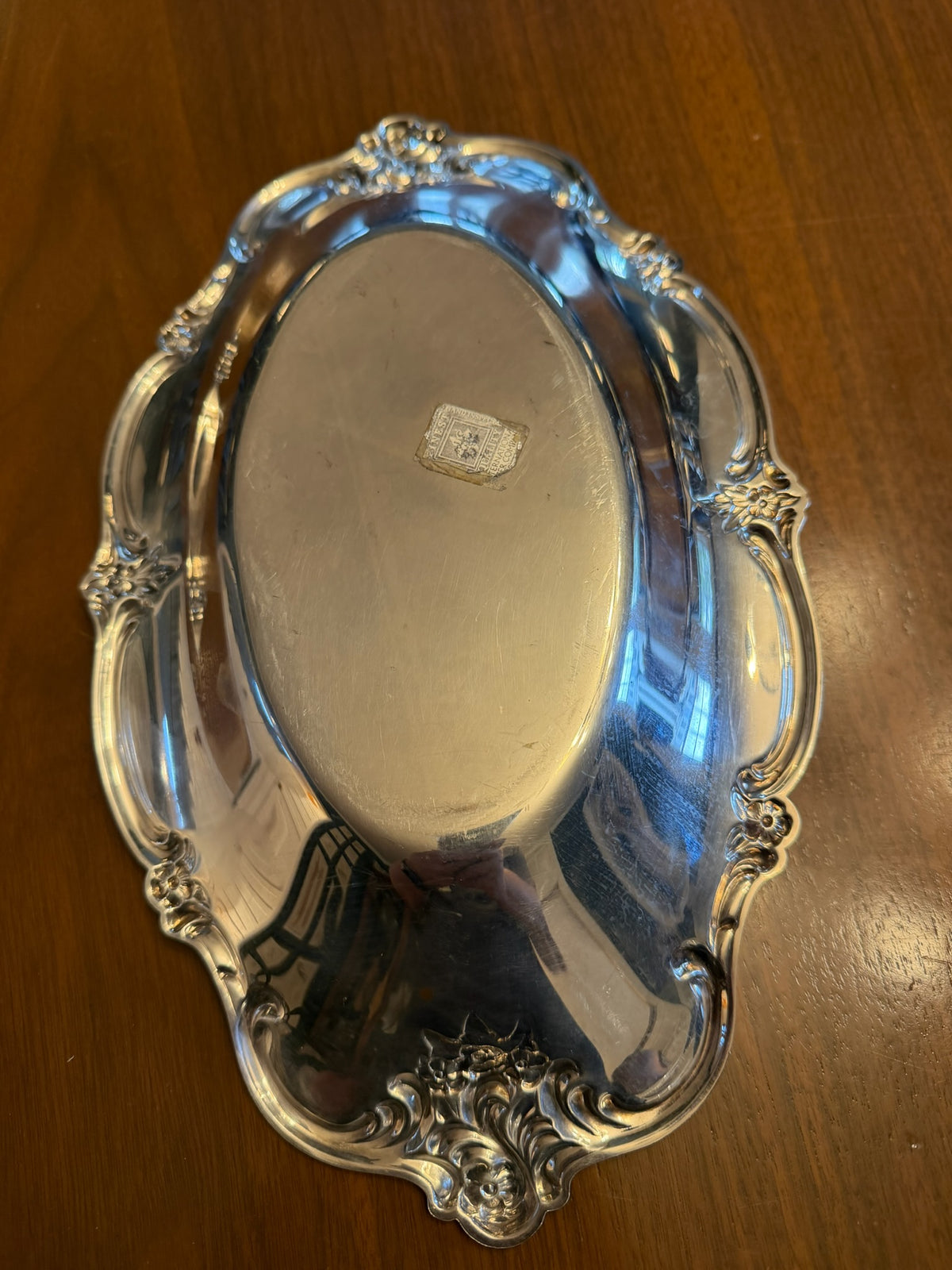 Vintage International Silver Co. Silver-plated Candy Dish Tray