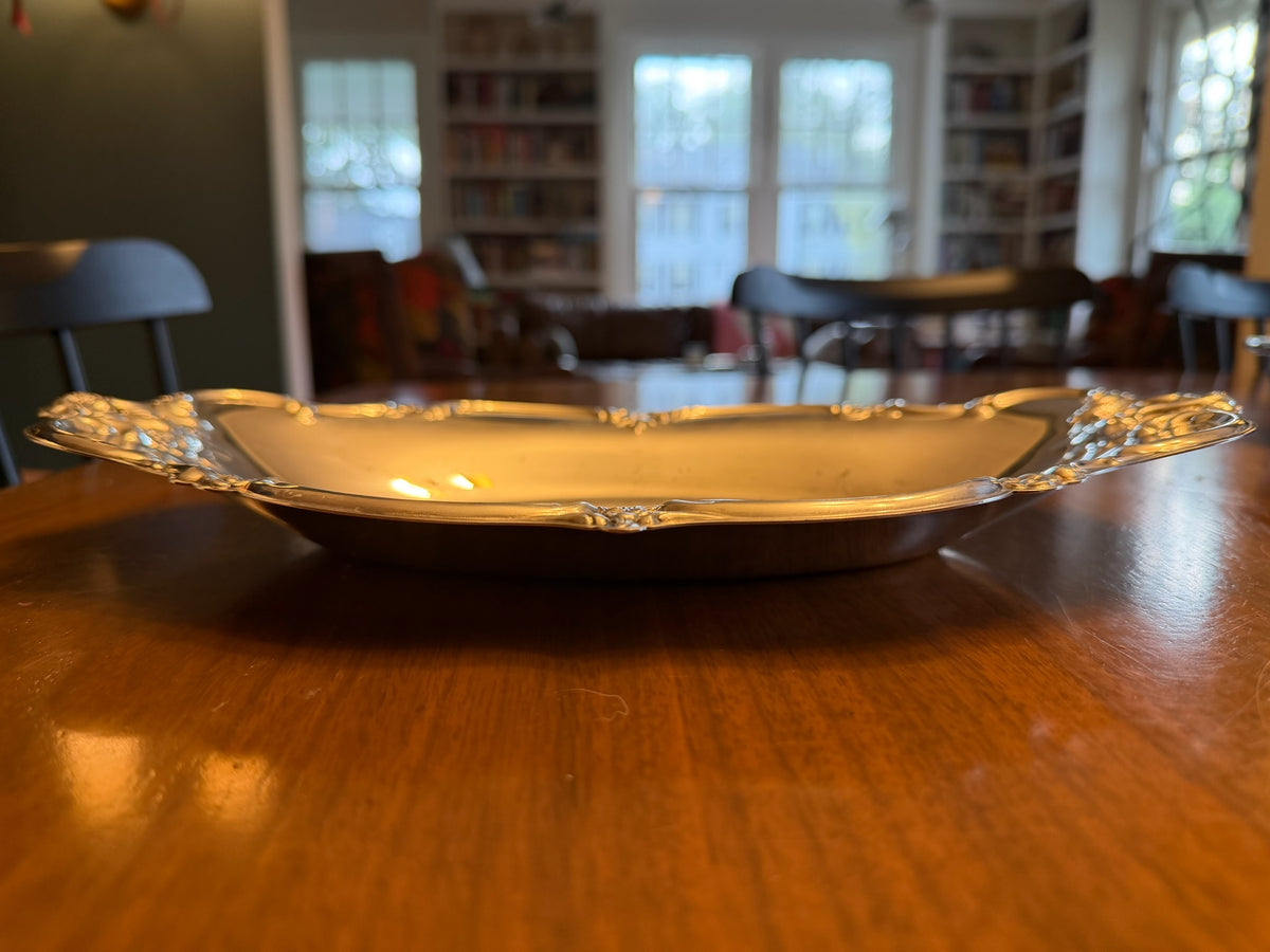 Vintage International Silver Co. Silver-plated Candy Dish Tray